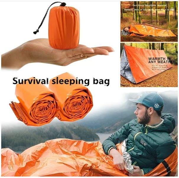 🔥emergency Waterproof Sleeping Bag