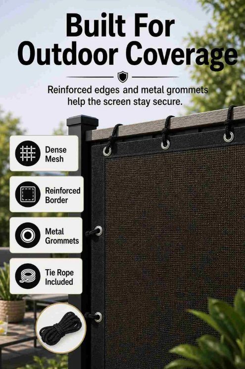 Customer review heavy-duty shade cloth