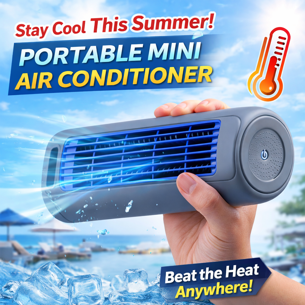 💨 IceWind™ Wireless Charging Air Conditioner