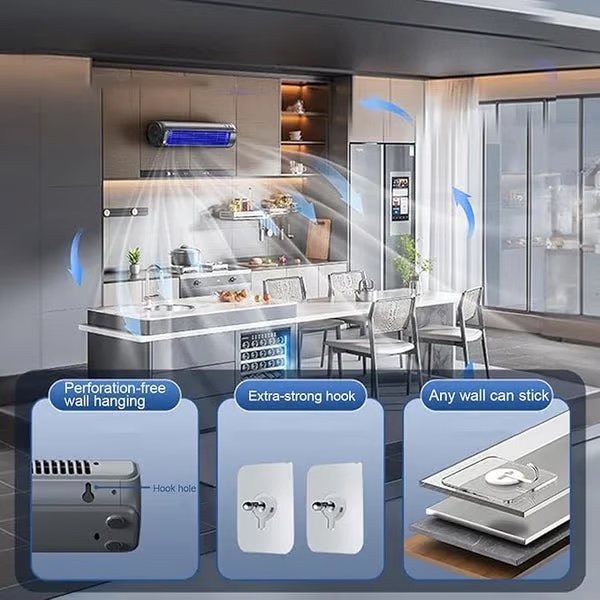 💨 IceWind™ Wireless Charging Air Conditioner
