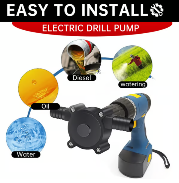 Portable Electric Drill Pump