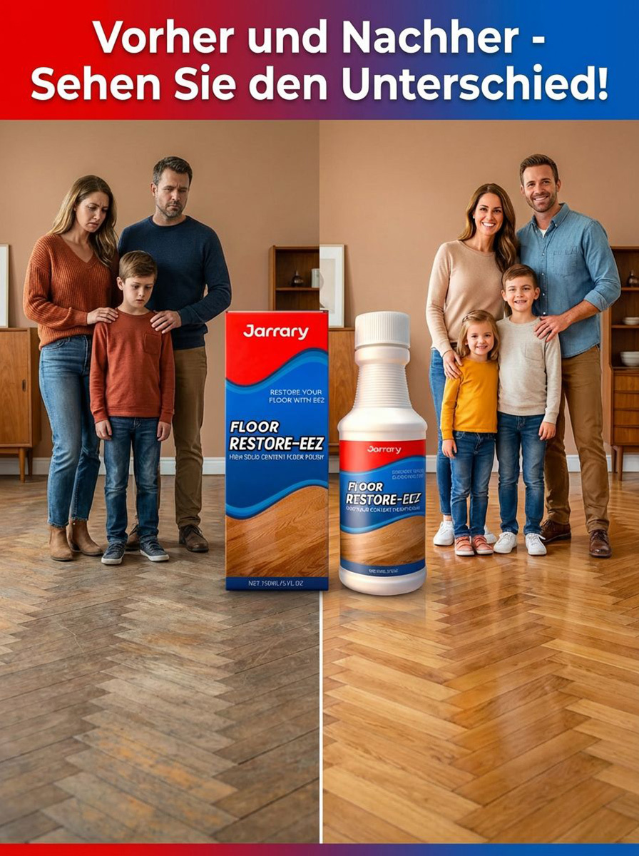 【Altes Zuhause wird neues Zuhause】Holzboden-Reparatur- und Poliermittel