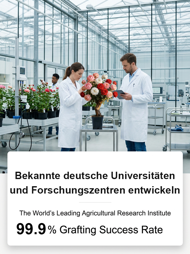 Ganzjährig blühende alte, duftende Rosenpflanze