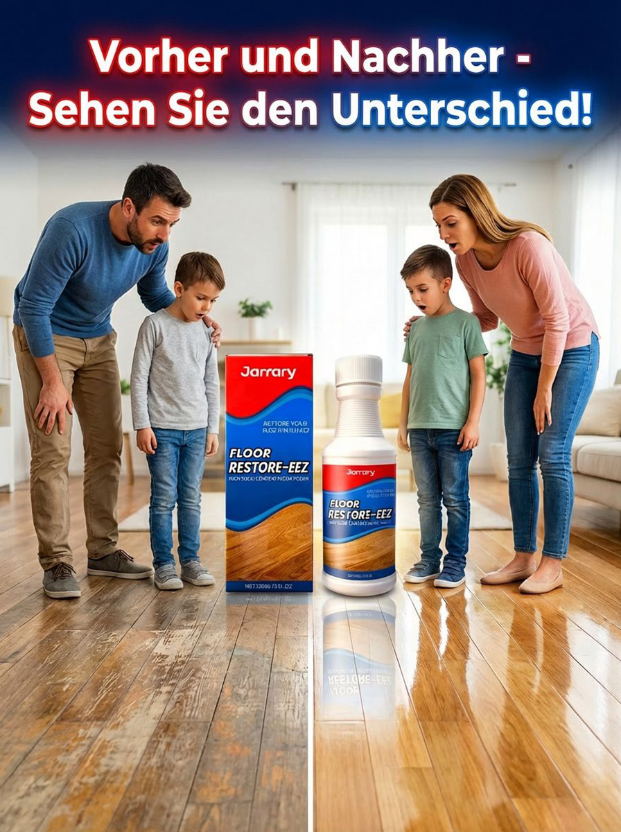 【Altes Zuhause wird neues Zuhause】Holzboden-Reparatur- und Poliermittel