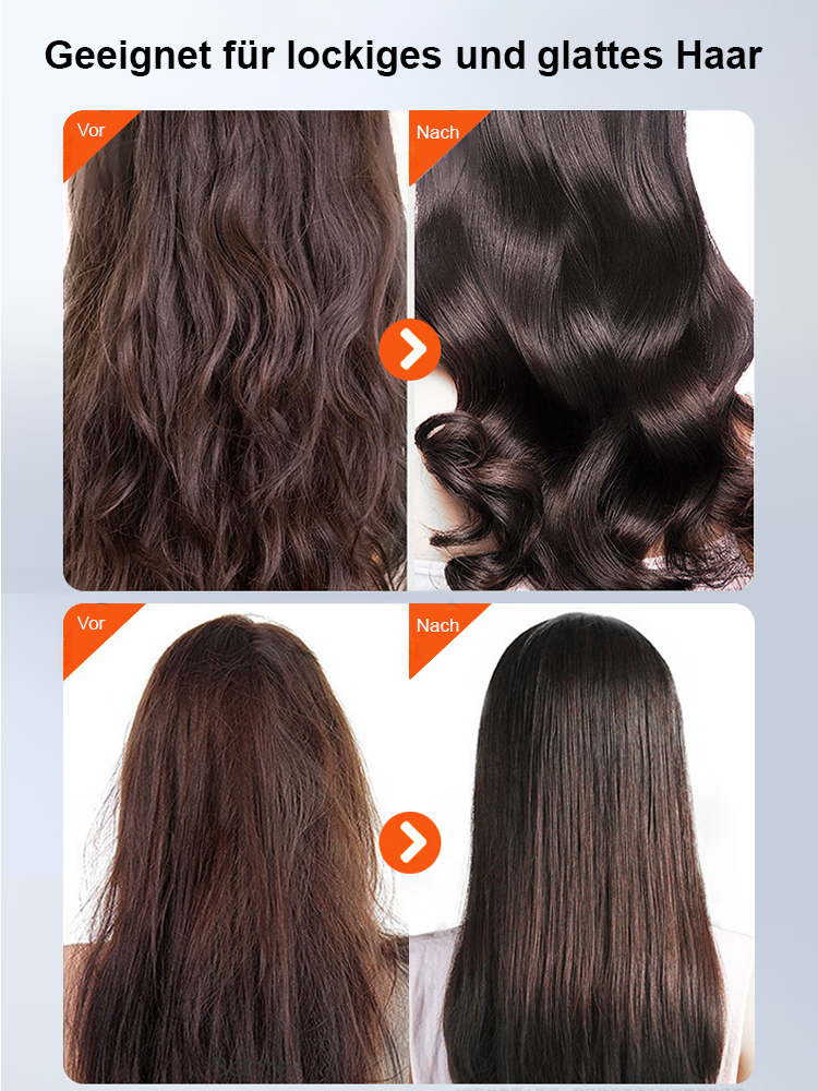 Salon-Qualität Negativ-Ionen-Lockenstab | Dauerhaft Haarschonend | 3 Jahre Garantie
