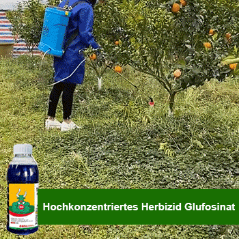 Gründliches Unkrautentfernen, schadet dem Boden nicht, eine Flasche reicht für 3-5 Morgen Land.