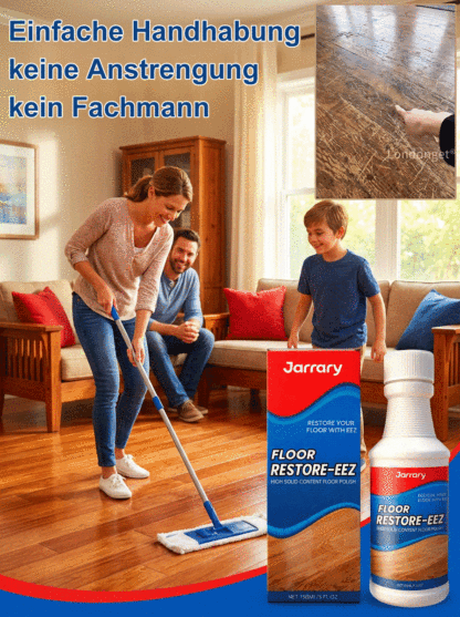 【Altes Zuhause wird neues Zuhause】Holzboden-Reparatur- und Poliermittel