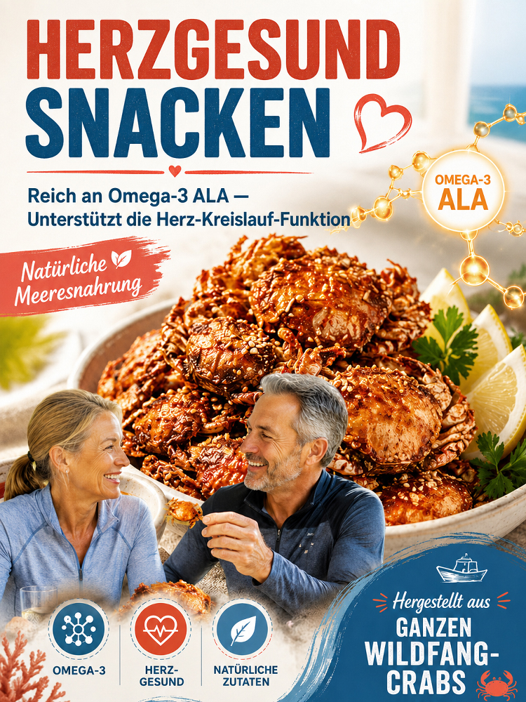 [50% Rabatt + 1+1 Gratis] Wilde Norwegische Knusper-Krabben – High Protein, Pikant & Fettfrei (Verzehrfertig)