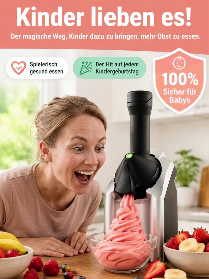  100% Natürlicher Fruchteisbereiter (Eis ohne Zucker in 60 Sek.)
