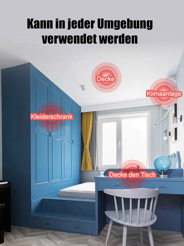 【3 Millionen Ultra-HD】Drahtlose Fernüberwachungskamera