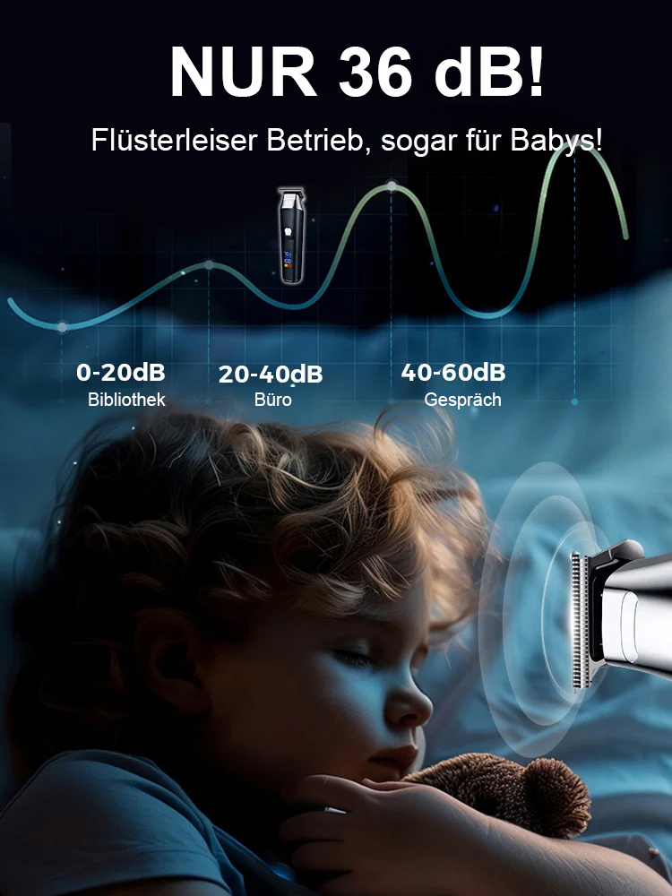 Professioneller elektrischer Haarschneider für den Heimgebrauch.