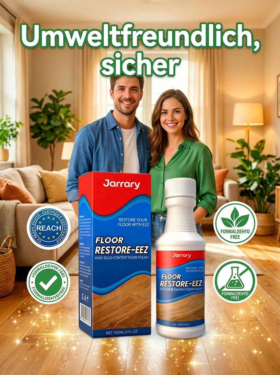 【Altes Zuhause wird neues Zuhause】Holzboden-Reparatur- und Poliermittel