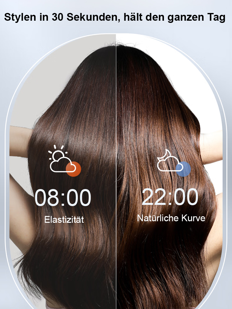 Salon-Qualität Negativ-Ionen-Lockenstab | Dauerhaft Haarschonend | 3 Jahre Garantie