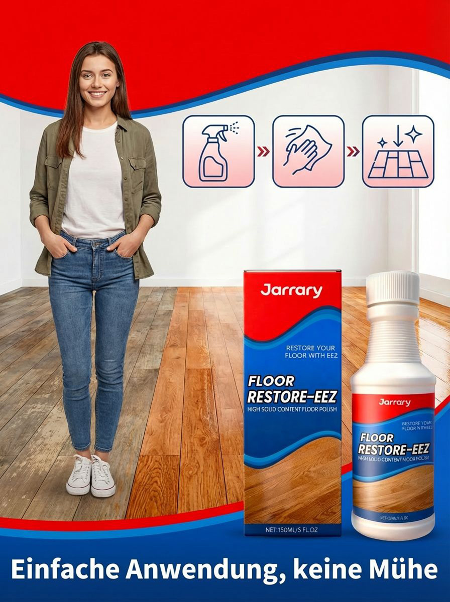 【Altes Zuhause wird neues Zuhause】Holzboden-Reparatur- und Poliermittel