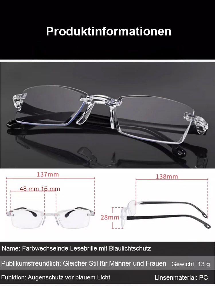 Anti-Blaulicht-Presbyopie-Brille