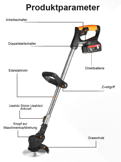 Wiederaufladbarer kleiner Heim-Unkrautvernichter
