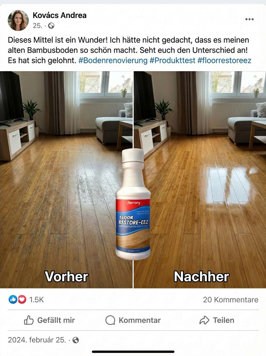 【Altes Zuhause wird neues Zuhause】Holzboden-Reparatur- und Poliermittel