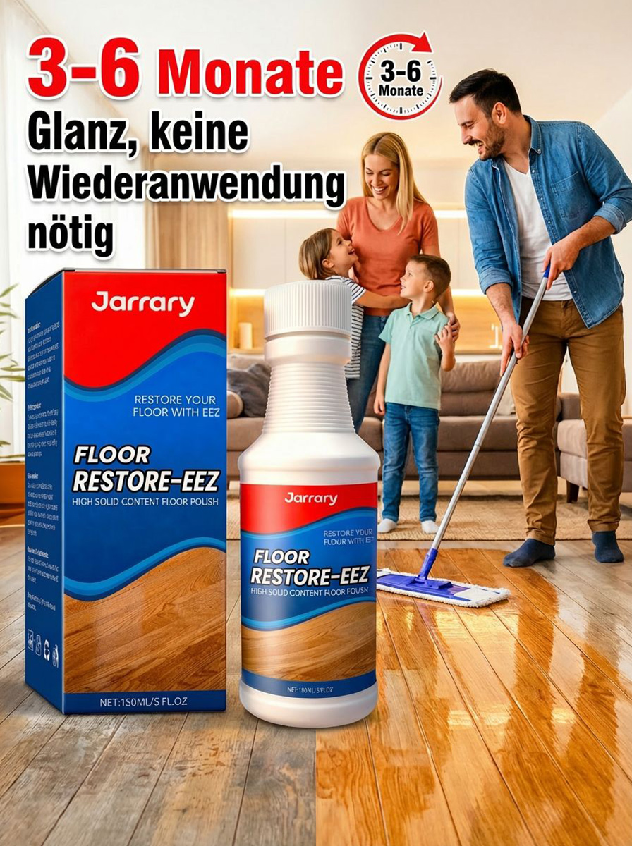 【Altes Zuhause wird neues Zuhause】Holzboden-Reparatur- und Poliermittel