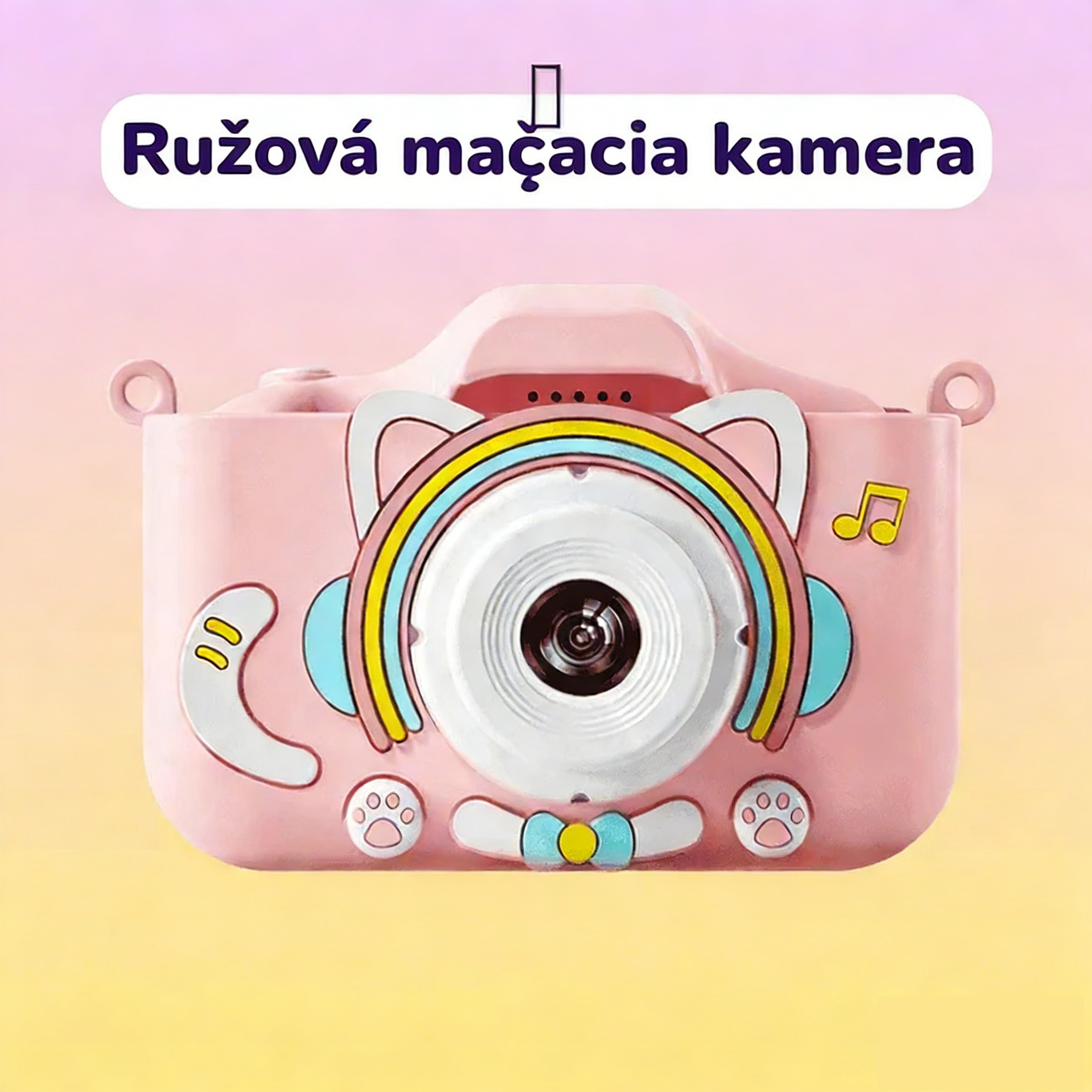 Detský fotoaparát s tlačou