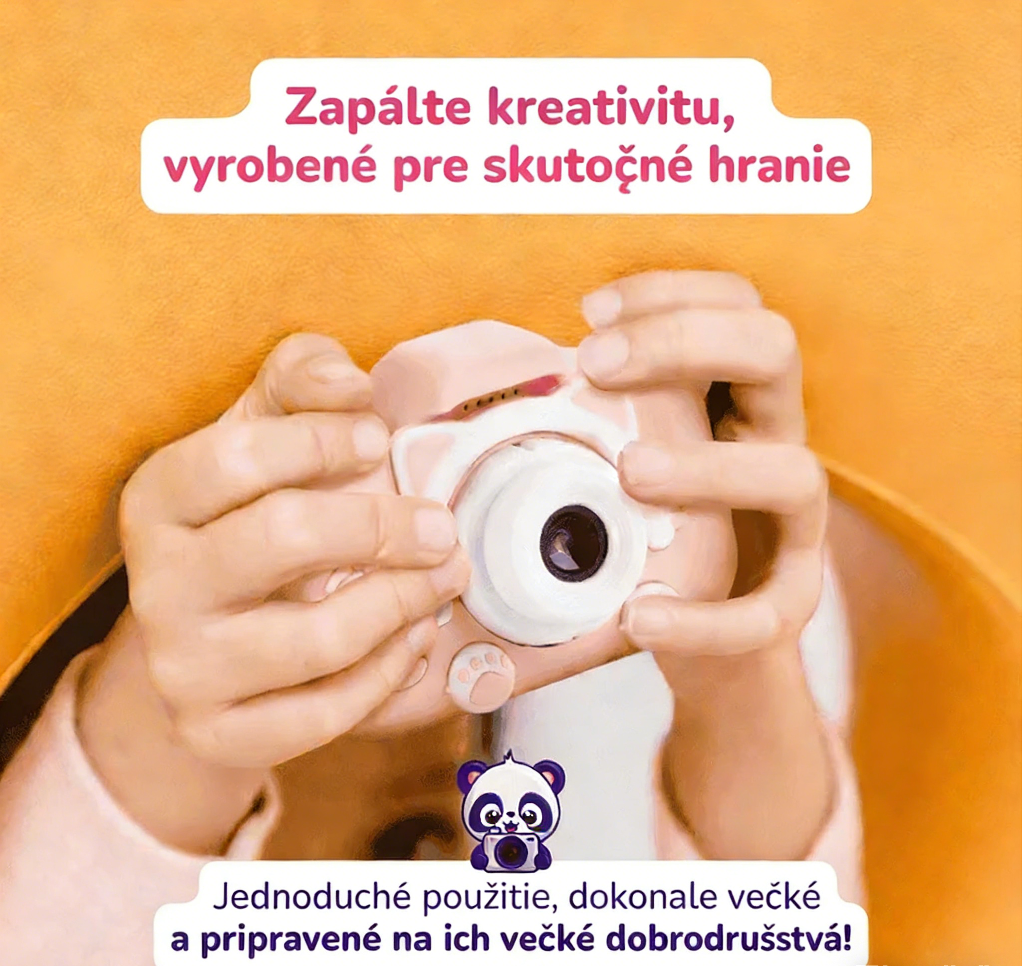 Detský fotoaparát s tlačou