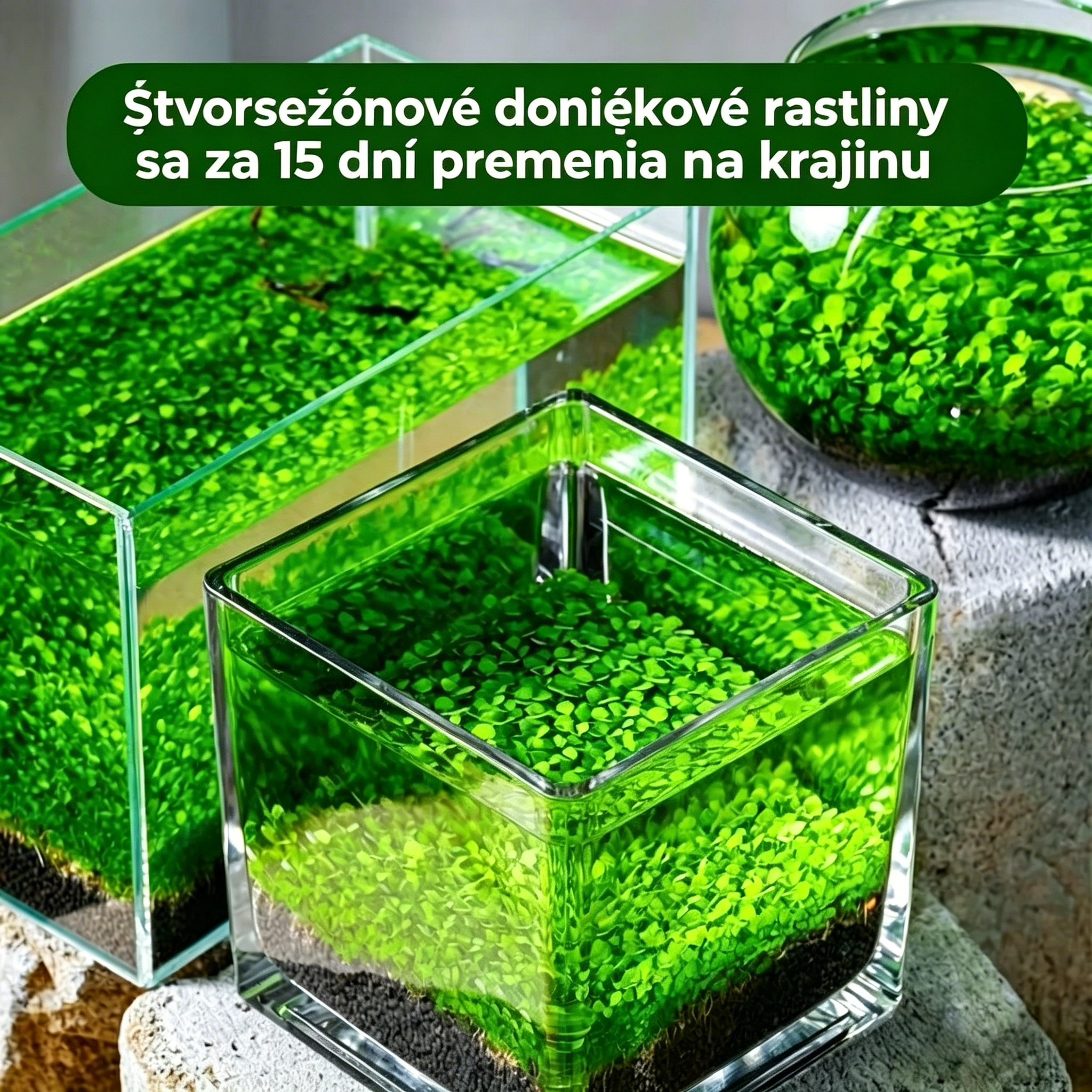 🌿Semená na čistenie vzduchu v akváriu