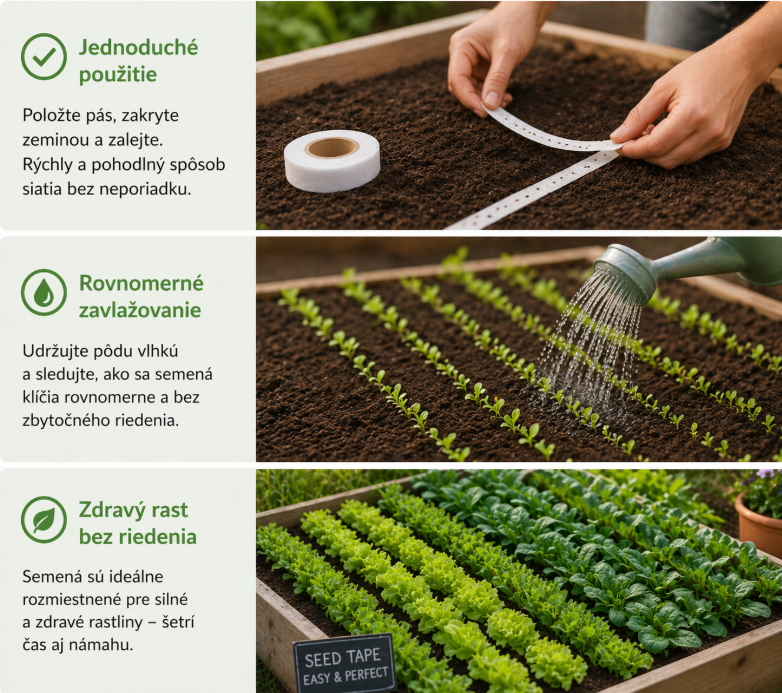 🌱Páska na semienka Tactodirecto™