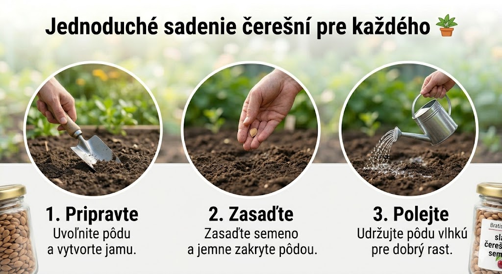 🌟 Obrovské sladké čerešňové semienka – pestujte obrovské, šťavnaté čerešne doma! 🍒✨（50 semien/balenie）