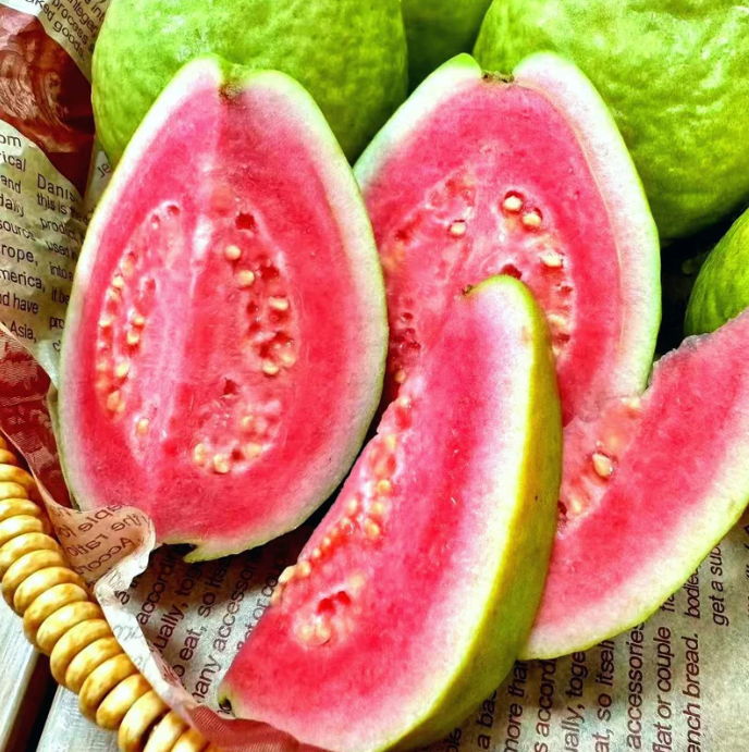 🌳【Król witaminy C! Dwa rodzaje nasion guawy, odkryj dwie słodycze na raz】🌳