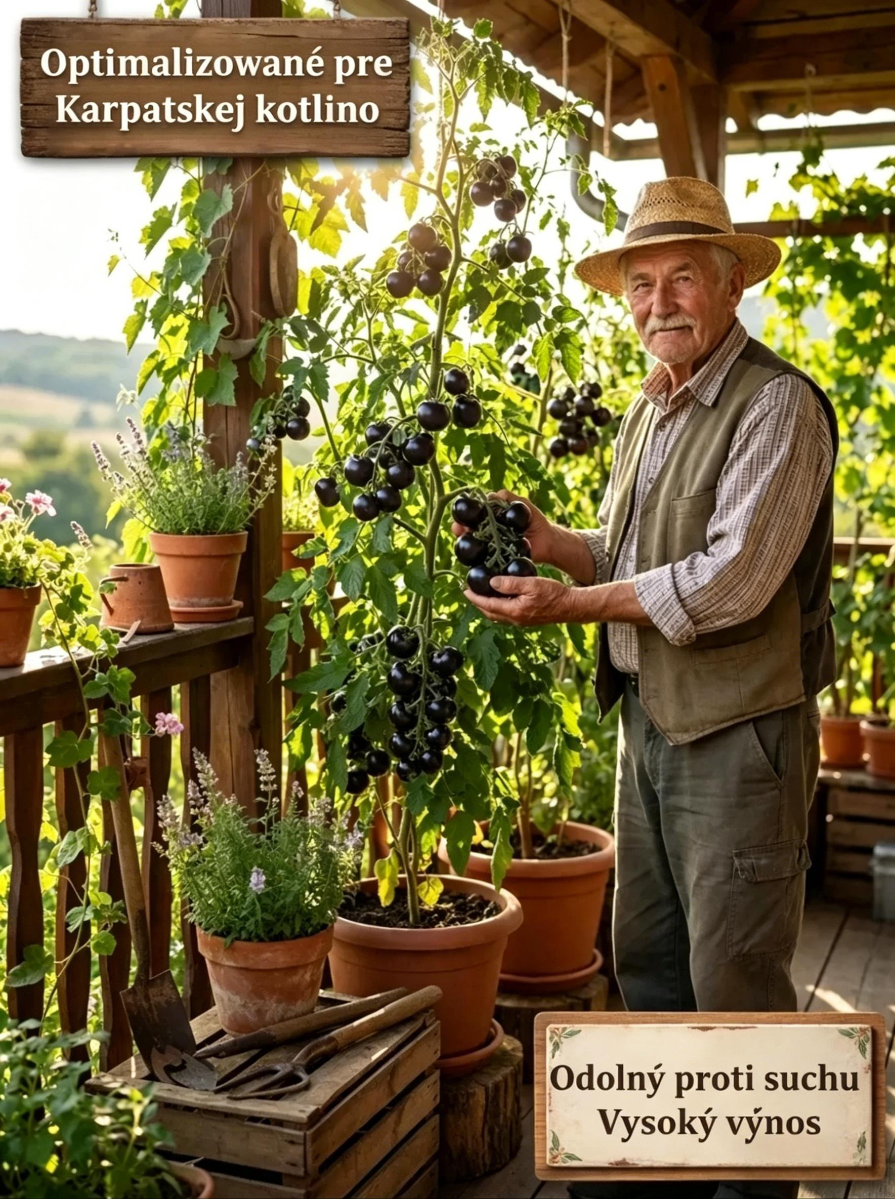 🍅【Nová odroda z Inštitútu poľnohospodárstva】Semená bobuľových paradajok