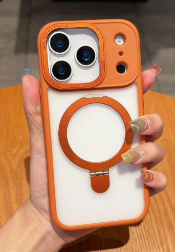 Matný ochranný kryt na mobil s podstavcom