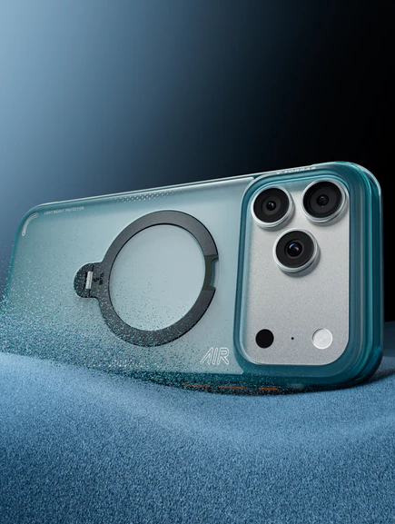 Matný ochranný kryt na mobil s podstavcom