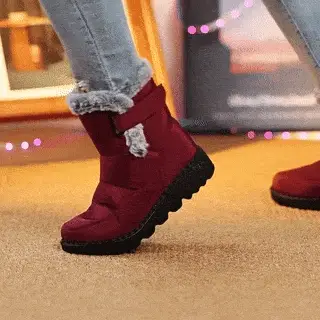 Zimné členkové topánky – zateplené flísom ❄️🧸, protišmykové 👣🛑 a nepremokavé 💧🛡️