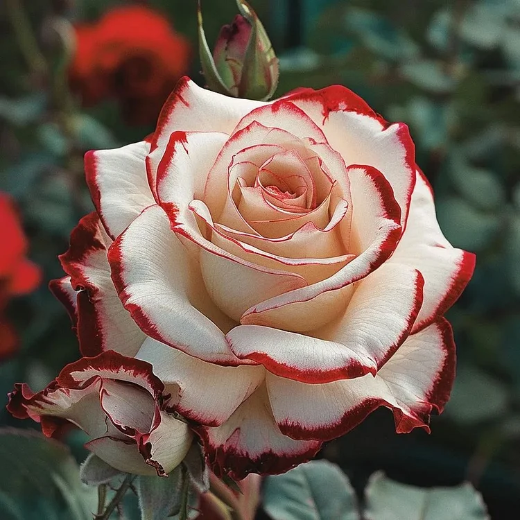 Vzácna ruža Modrý Mesiac 🌌 & viacfarebná čipkovaná ruža 🌈🌹