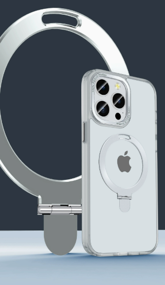 Matný ochranný kryt na mobil s podstavcom