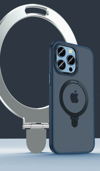 Matný ochranný kryt na mobil s podstavcom