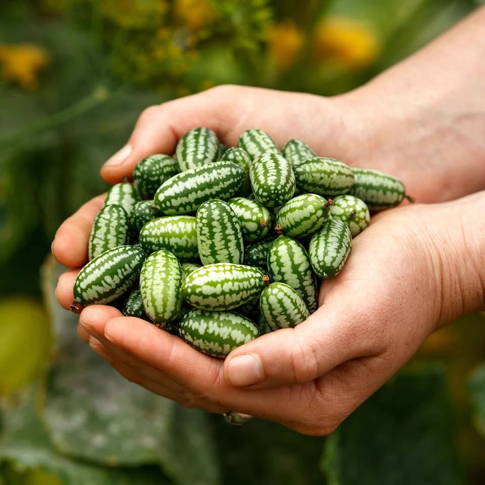 🌱🍉 Cucamelon Semená – Mexická Kyslá Uhorka / Mini Melónky  🌿 NeGMO Dedičné, Neošetrené | 🏡 Pestovanie Interiér & Exteriér