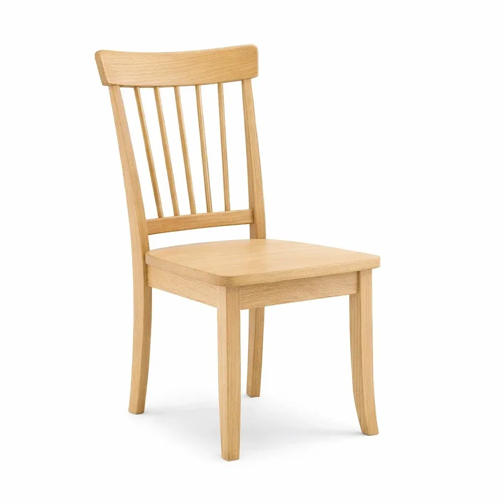 Esszimmerstuhl Holz Natur 85x45x50 cm-Mobetrix