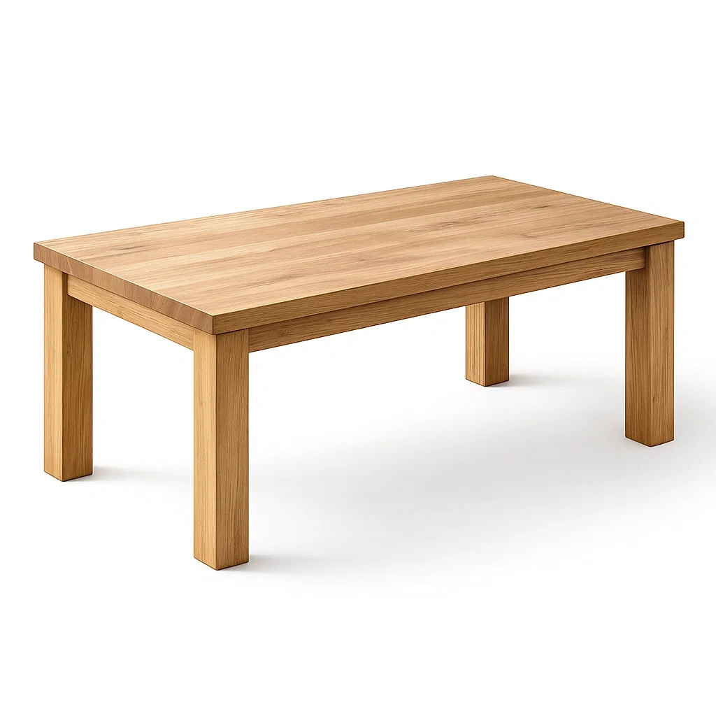 Esstisch Holz Rechteckig Natur 120x60x75 cm-Mobetrix