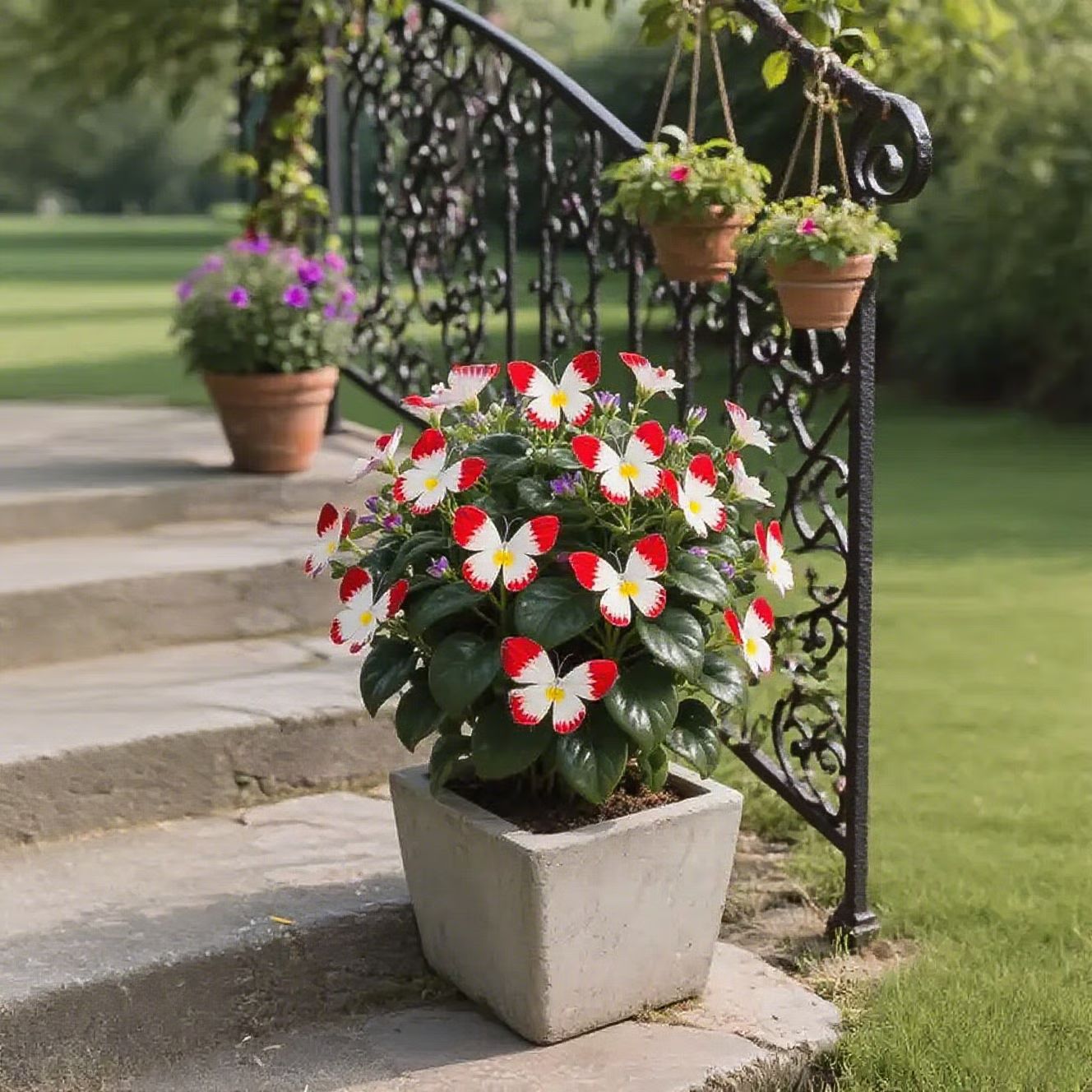 🦋 Begonie motýlí za měsíčního svitu