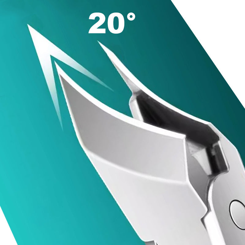 🔥 Sleva 50 % v roce 2026! ✂️ Protistříkací šikmé kleštičky na nehty 25° – sada 3 ks 💅✨