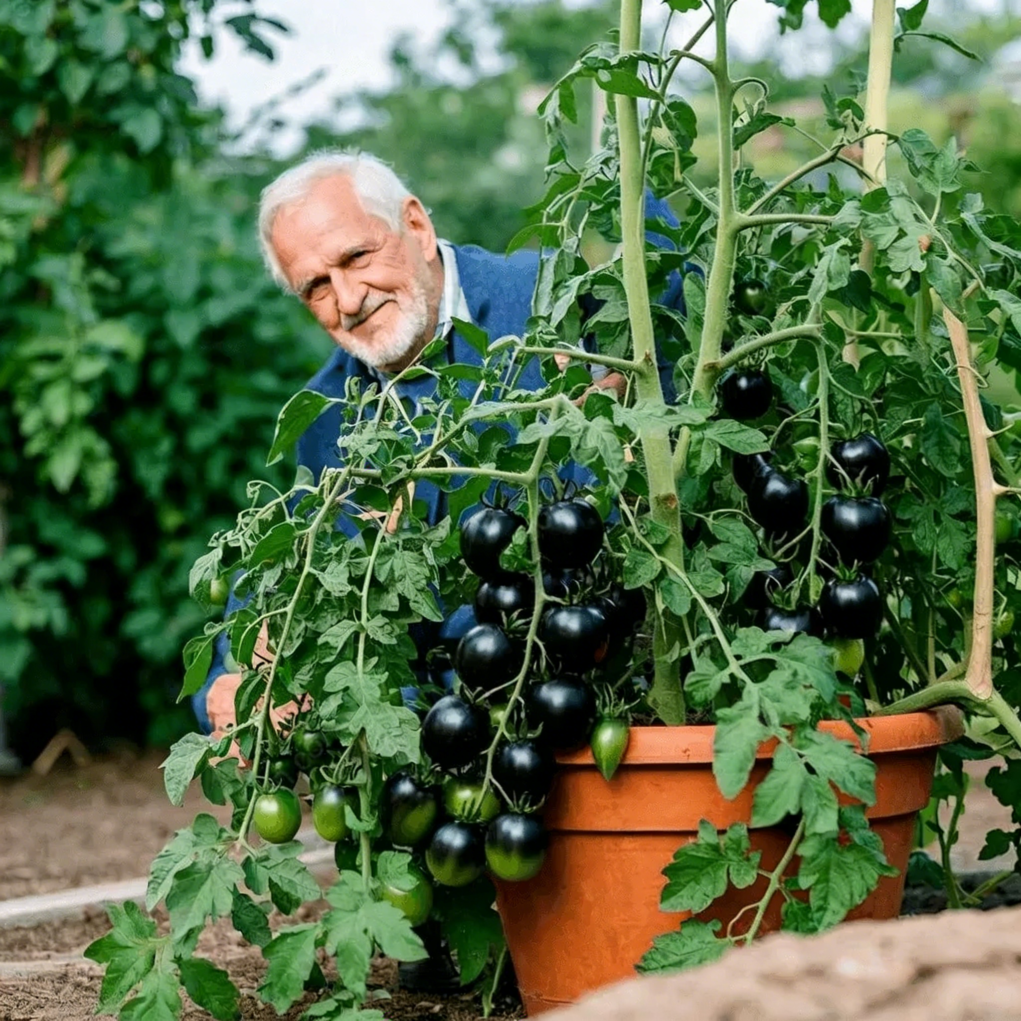 Semena obřích rajčat Black Falls 🍅