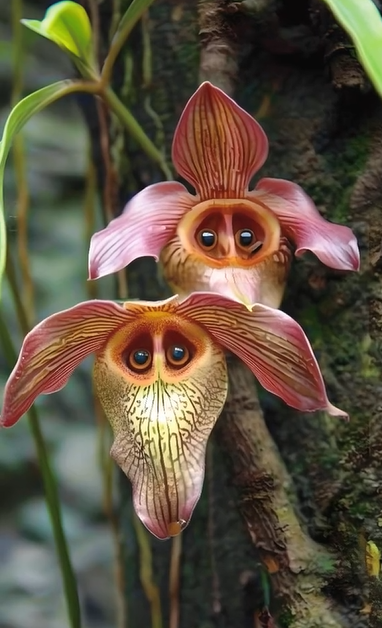 🌱 Vzácná rostlina! Neobvyklá orchidej ve tvaru opice 🐵🌺💫