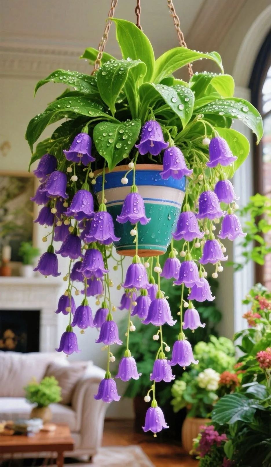 🌿 Visící řetízkovka (String of Pearls) – Elegance, která vydrží rok co rok 🌸