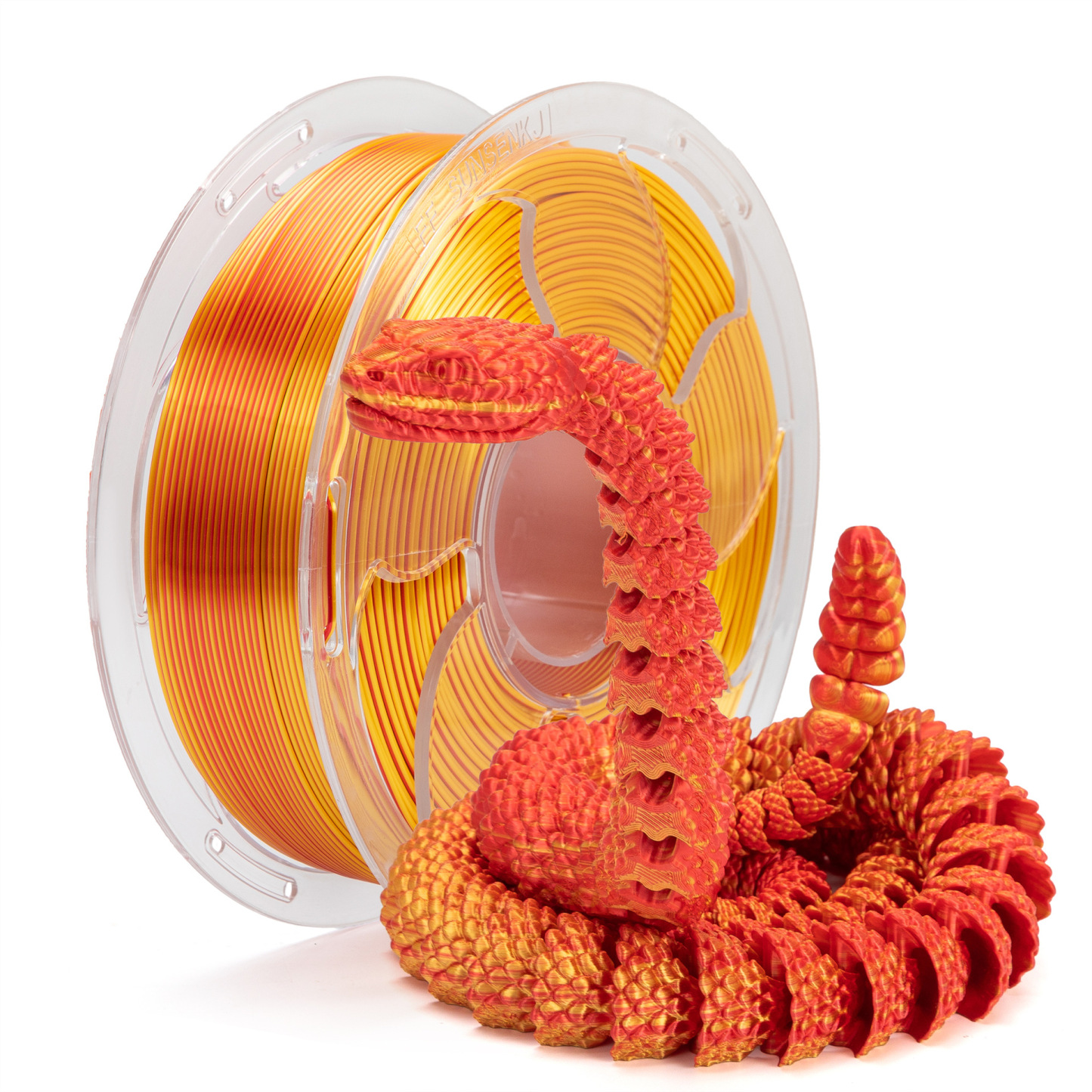 Beginner-Friendly Silk Dual-Color PLA Filament 1.75mm, 250g | Kriofy K250-PLA
