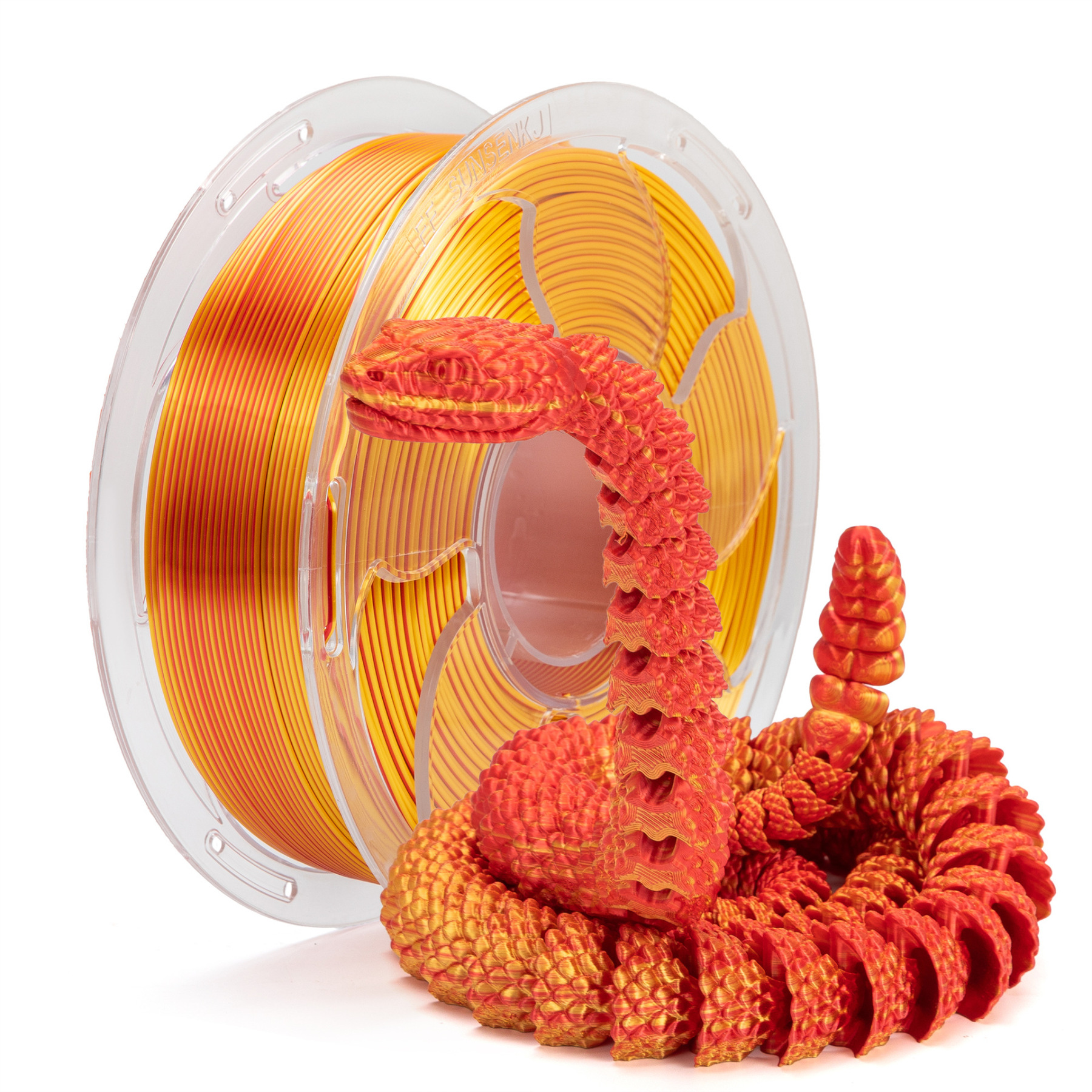 Beginner-Friendly Silk Dual-Color PLA Filament 1.75mm, 250g | Kriofy K250-PLA