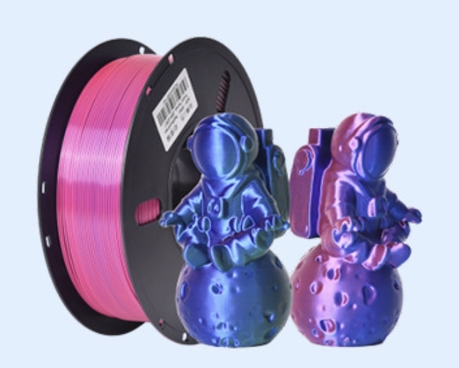 Beginner-Friendly Silk Dual-Color PLA Filament 1.75mm, 250g | Kriofy K250-PLA