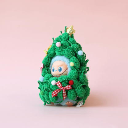 Christmas Tree Costume for Labubu 4.0 - Pin for love