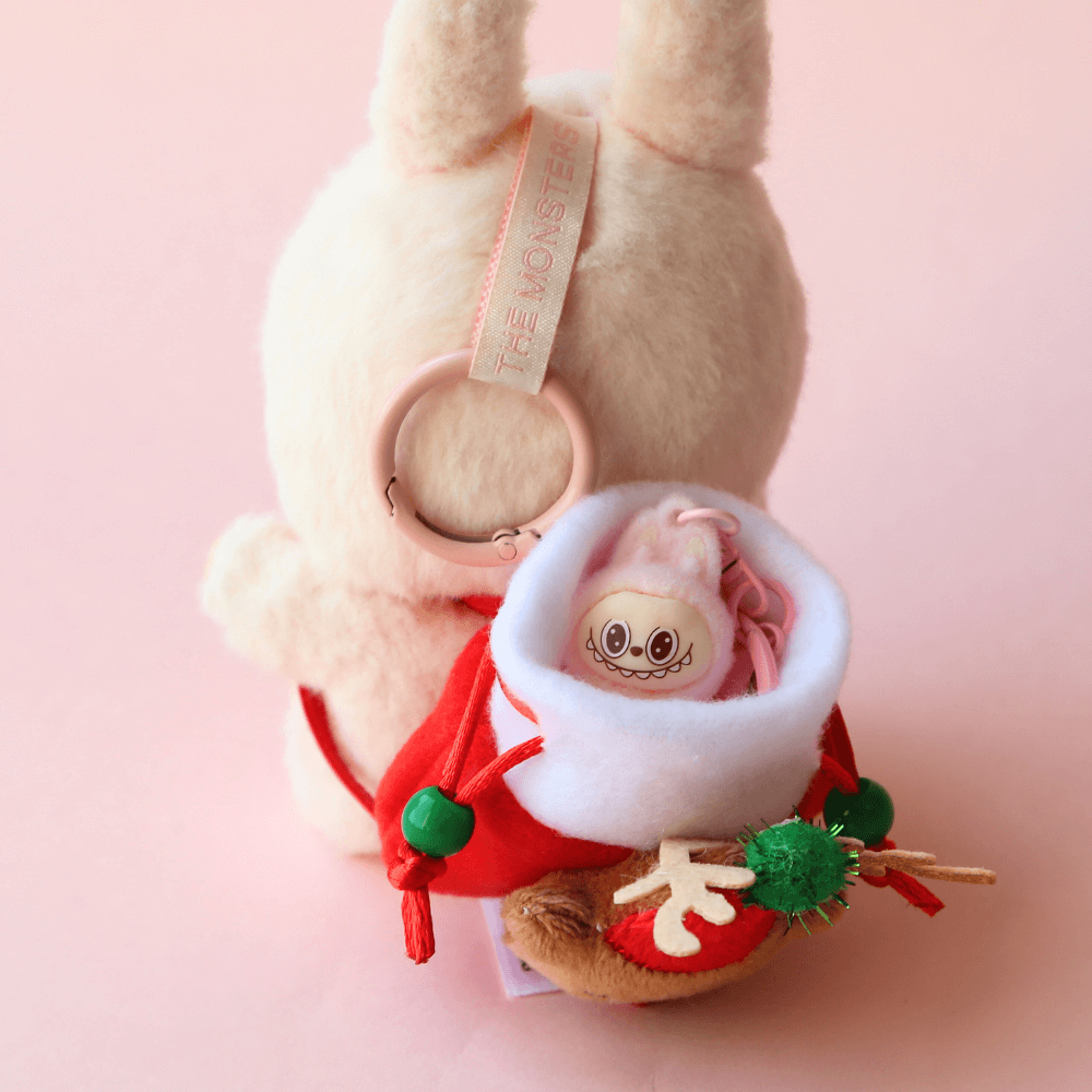 Christmas Plush Backpack for Labubu