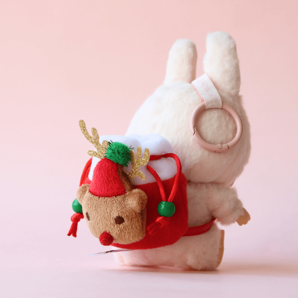 Christmas Plush Backpack for Labubu