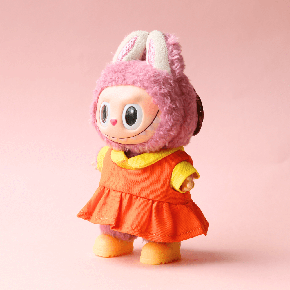 Squid Game Doll Costume Set for Labubu (3-Piece)